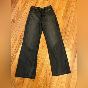 Free people Jeans Tinsley baggy high rise straight leg we the free